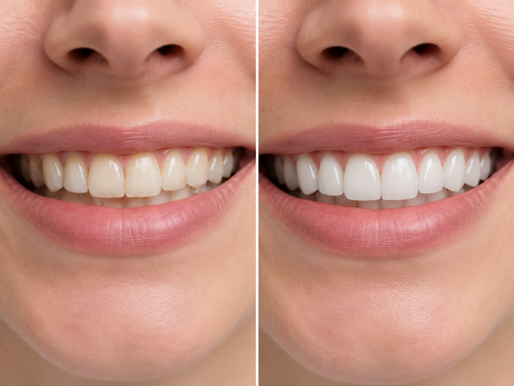 Veneers vorher nachher Frontzähne